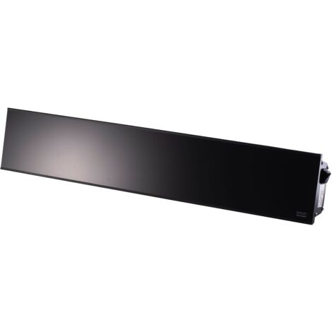Infrared Heater Relax Glass Dimmer IP65 1800 W BL-BL