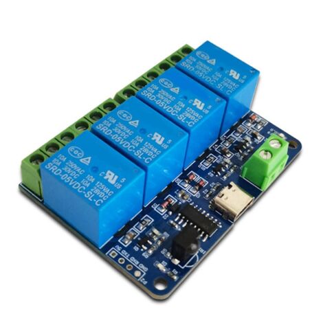 Infrared Wireless Remote Control Switch Self-Locking Tap Interlock Multi-Function Convenient 4-Way Relay Module