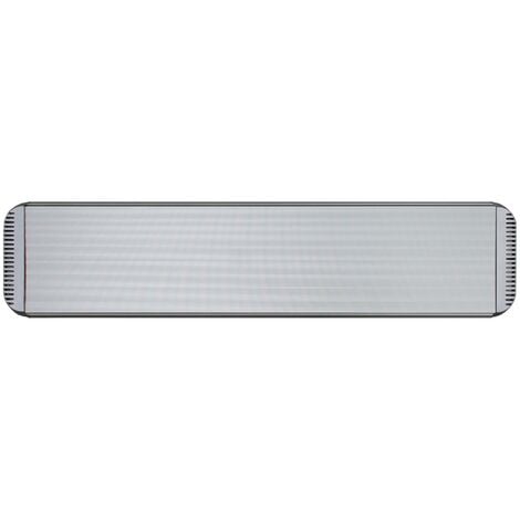 Infrarot Dunkelstrahler Heatpanel HOTTOP IP55 silber
