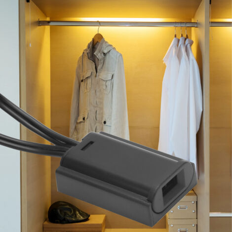 Infrarot-LED-Bewegungsmelder für Schränke und Regale, automatisches Ein-/Ausschalten, 5–24 V DC