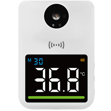 Infrarot-Thermometer Berührungslose Temperaturpistole Winterthermometer HD-Display 50 Datenspeicher ℃/℉ Einheit 30 Tage Standby Weiße Farbe - Weiß