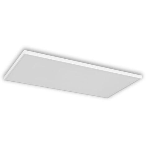 BYECOLD Infrarotheizung Deckenmontage mit Thermostat Fernbedienung 860 Watt, Deckenheizung Infrarot Deckenheizstrahler, Elektroheizung Heizplatte Heizkörper Heizpaneel, Überhitzungsschutz Energiesparend