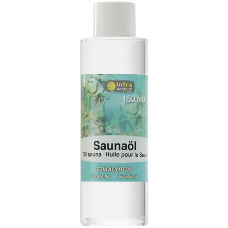 Infraworld Saunaöl Eukalyptus Saunaaufguss Saunaduft 150 ml S2263-4