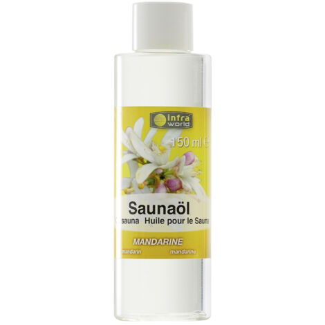 Infraworld Saunaöl Mandarine Saunaaufguss Saunaduft 150 ml S2263-5