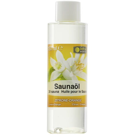 Infraworld Saunaöl Zitrone Orange Saunaaufguss Saunaduft 150 ml S2263-3