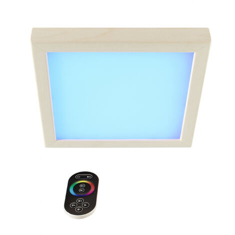 Infraworld Sion 2A Saunaleuchte LED Farblicht in Linde dimmbar Deckenmontage - EEK: G -