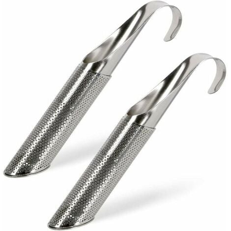 Infuseur à Thé Pipe/Tube en Acier inoxydable Passoire à épices Herbes Filtre de Thé - Lot de 2