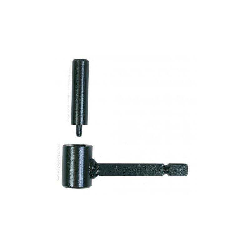 Gond pour scellement chimique A856217 pour volet - Diamètre de l'axe : 16 mm - Longueur de la tige : 80 mm - Finition : noir Ing Fixations