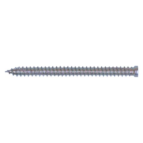 Ing Fixations – Vis à béton tête fraisée 7.5x72mm – Lot de 50 – Empreinte Torx T30 – Perçage 6-6.5mm – Acier zingué – A441000