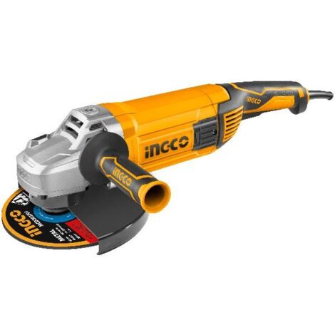 INGCO AMOLADORA 230 mm.2400 W.AG24008E