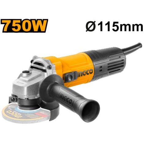 Ingco Amoladora mini 115mm 750W AG75028E