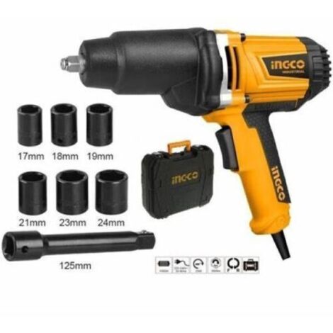 Ingco Avvitatore Elettrico professionale a impulsi 1050W con Accessori + Valigia