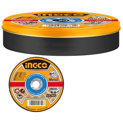 INGCO DISCO CORTE 1151.022 INOX PLANO MCD1211525 (LATA 25 U.
