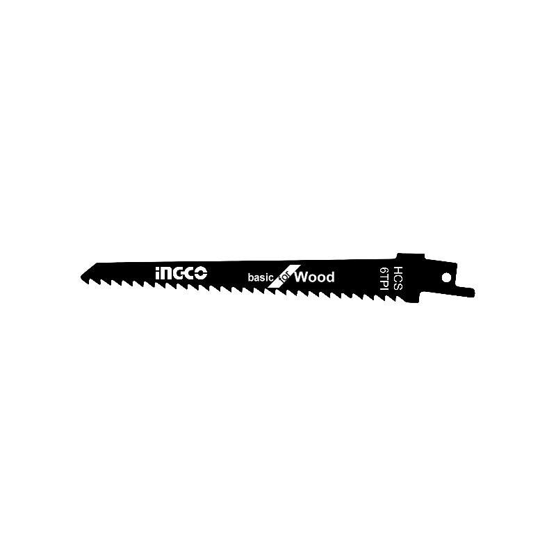 Hoja sierra sable SSB644D madera 190 mm 2 pz - Ingco