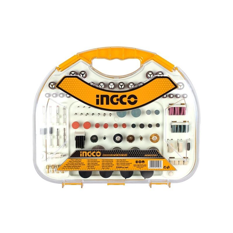 

Ingco Juego Accesorios Minitaladro Akmg2501 250Pz