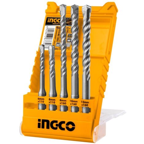 INGCO JUEGO BROCAS SDSPLUS (ESTUCHE 5 PZ.AKD2052