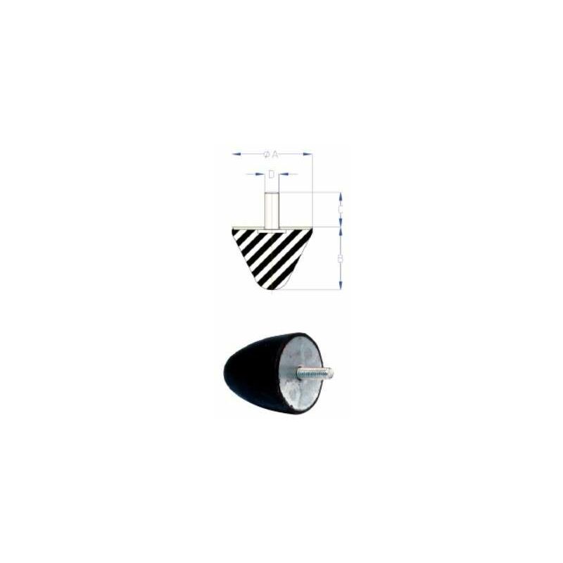 

Silemblock Progresivo Macho 50*50 M.8 115003