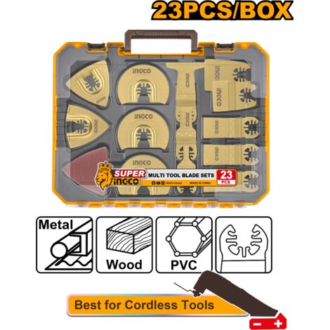 Ingco Set 23 Accesorios multiherramienta AKTMT2301