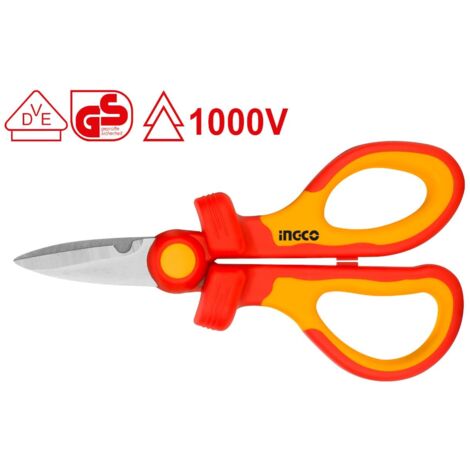 INGCO TIJERA ELECTRICISTA 1000W C/CORTACABLES 160 mm.HISS1601