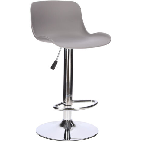 Inge Barhocker verstellbar 60-81 cm grau/chrom