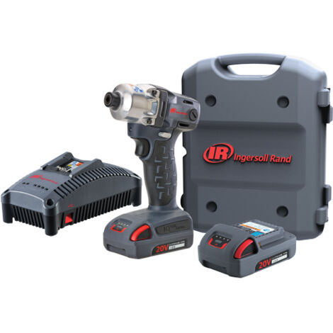 Ingersoll Rand Akku-Schlagschrauber W5111-K22-EU, 1/4", 20 V, 2x 5,0 Ah + Lader
