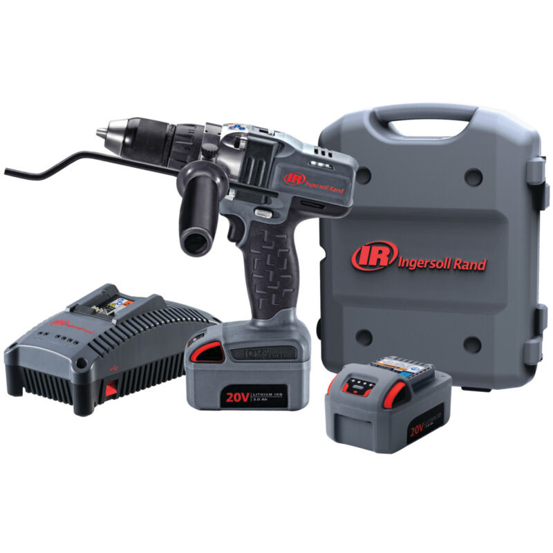 Perceuse/visseuse sans fil D5140-K22-EU, 20V, 2x 5,0 Ah + chargeur - Ingersoll Rand