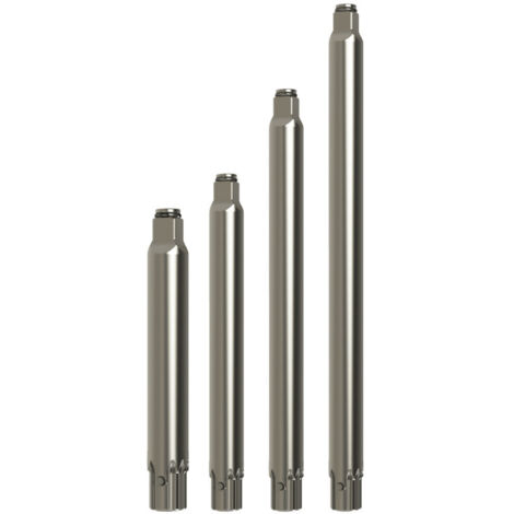 Ingersoll Rand verlängerter Spindelaufsatz-Set, 4-teilig aus 1/2" - 4", 6", 8", 10", kompatibel mit DXS2