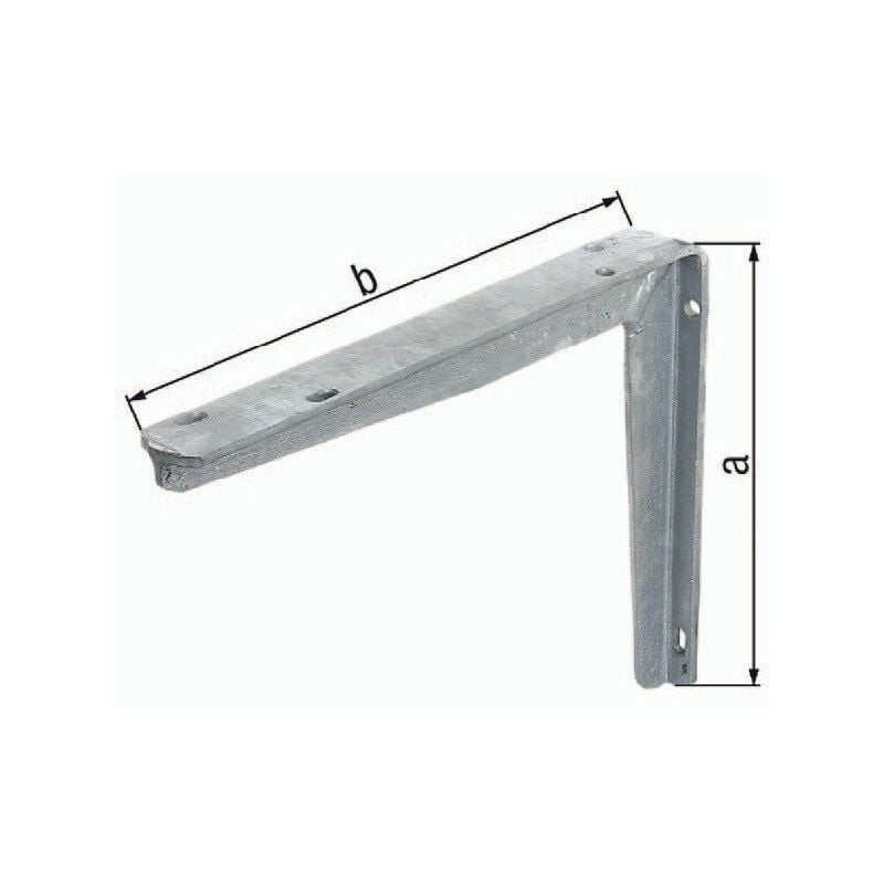 

Consola L.300mm H.250mm STA raw TZN Trgf.250kg - GAH