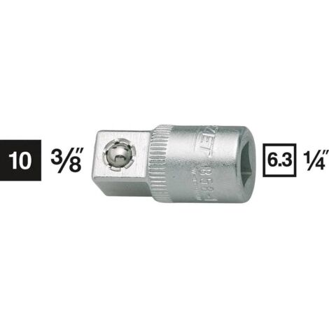 ingranditore 858-1 motore 1/4 di pollice, uscita 3/8 di pollice, lunghezza 26,5 mm
