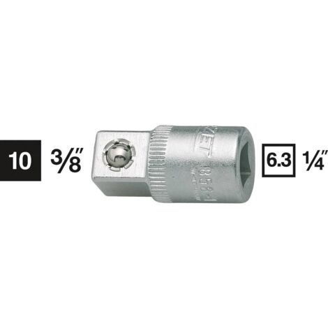 ingranditore 858-1 motore 1/4 di pollice, uscita 3/8 di pollice, lunghezza 26,5 mm