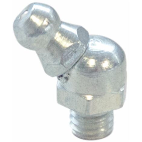 ingrassatore 8x1,25 beccuccio 45° esagono 9 confezione 10 pezzi