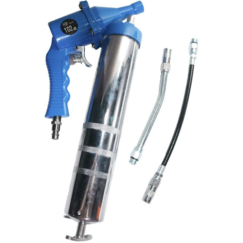 Image of Ingrassatore pneumatico aria manuale pompa pistola grasso tubo 500 ml cc tk