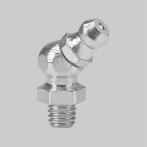 Ingrassatore tipo hydraulik a 45° 'blister' m6x1 (10 pezzi) PRESSOL