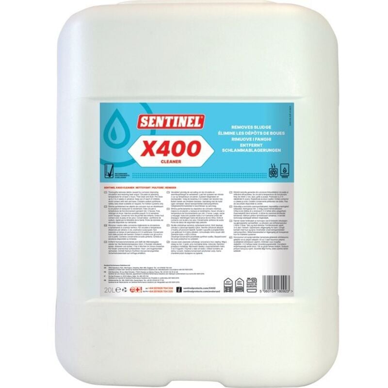 Désembouant X400 Sentinel 20 l