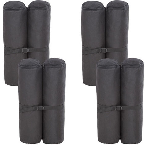Lot De 4 Sacs De Sable Pour Tonnelle, Sable Haute Performance 600D Poids Pour Pieds De Tonnelle Sacs De Lestage Pour Auvent Pop Up 97151099