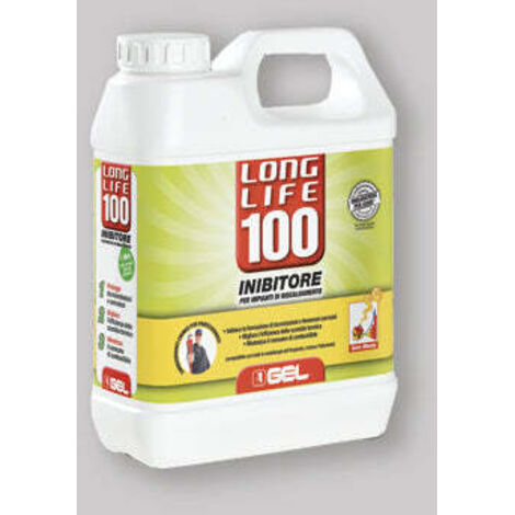 Inhibiteur de calcaire et de corrosion pour chaudières 1 litre Long Life 100