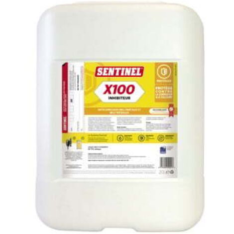 Inhibiteur X100 -1 bidon de 20L - SENTINEL : X100L-20L-EXP