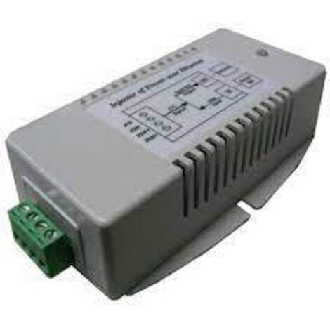 Iniettore PoE Cisco AIR-PWRINJ-60RGD2 da 60W per applicazioni outdoor, compatibile con dispositivi Cisco, alimentazione affidabile e potente