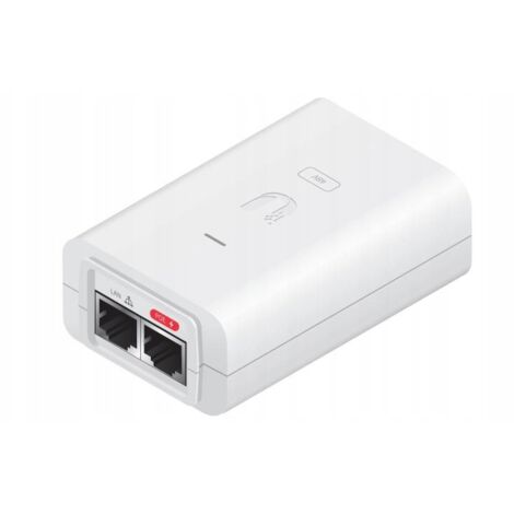 Iniettore PoE Ubiquiti 24V 24W Bianco, POE-24-24W-WH