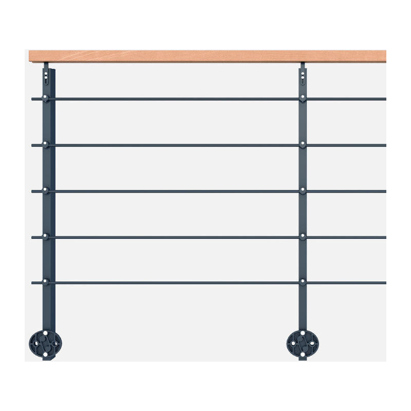 Kordo - initio - Kit garde-corps 2m prêt à poser en aluminium