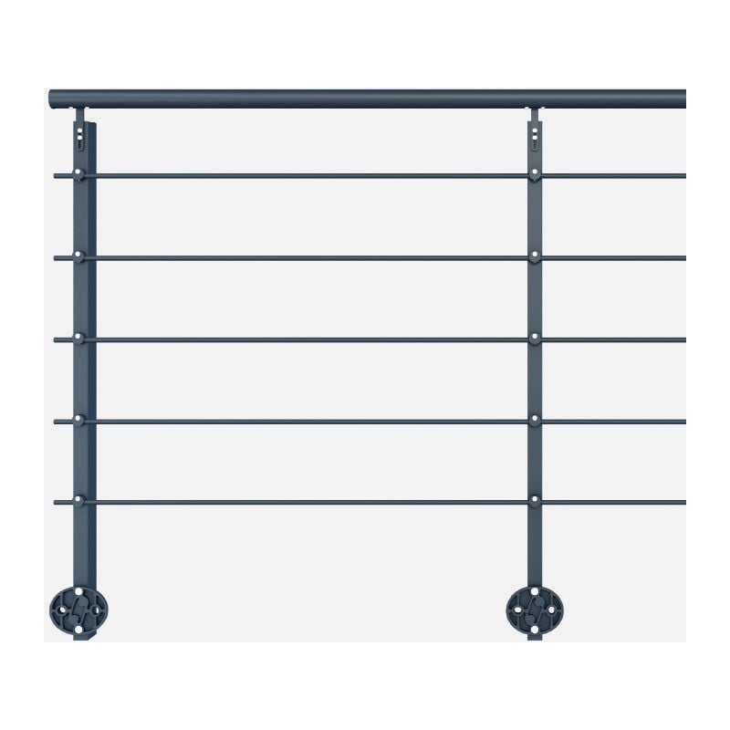 Kordo - initio - Kit garde-corps 2m prêt à poser en aluminium