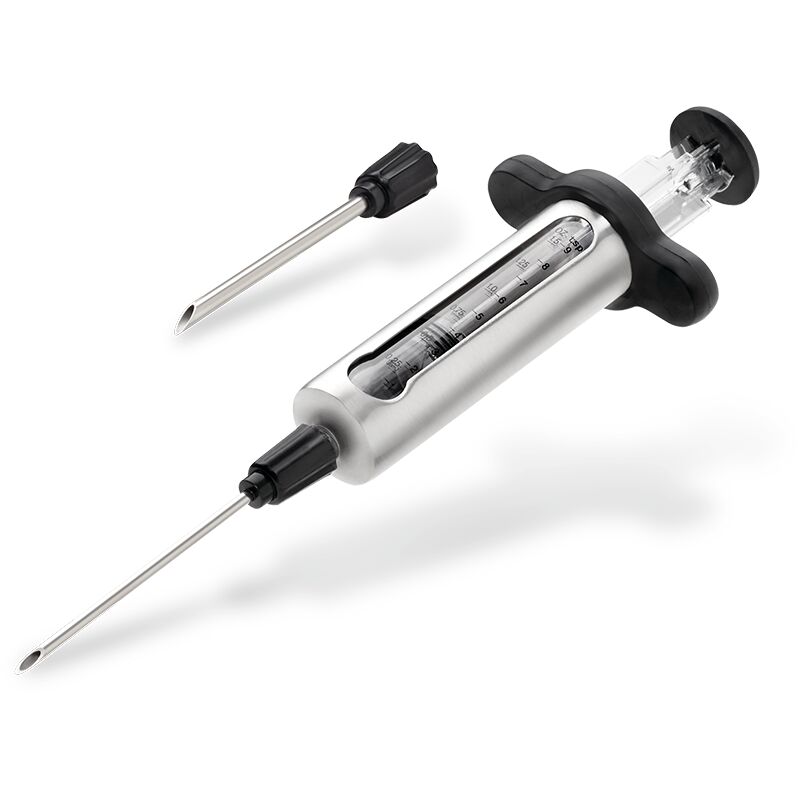 Napoleon - Seringue à marinade + 2 tailles aiguilles + brosse de nettoyage