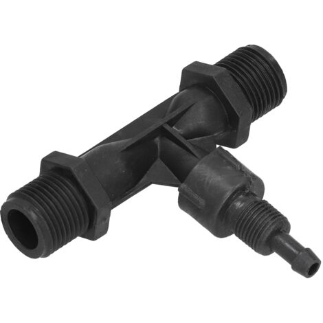 Injecteur de Mélange Gaz-Liquide en PVDF pour Irrigation Agricole et Générateur d'Ozone, Type Venturi, Filetage G1/2