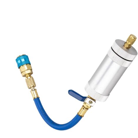Injecteur d'Huile pour Climatisation - Recharge Huile et Colorant pour