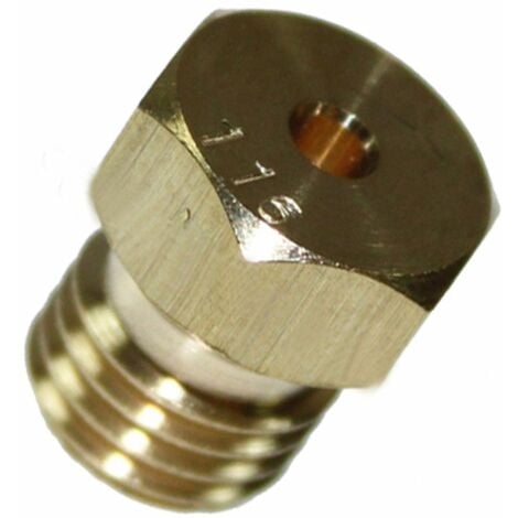HOTPOINT ARISTON Injecteur, gicleur butane propane diam. 116 (a l'unite) d'origine (C00052940) Four, cuisinière 2I MARCHI, ARISTON HOTPOINT, CANNON, CREDA, INDESIT, SCHOLTES, WHIRLPOOL