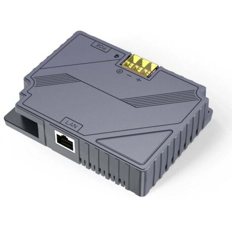 Injecteur PoE 3-en-1 Starlink Gen2 150 W avec protection complète pour la mise sous tension standard Starlink. compatible avec le câble Starlink d'origine pour le réseau satellite Starlink Dish V2 ver