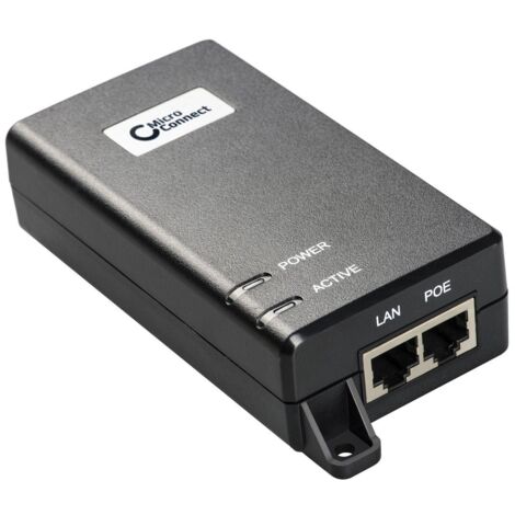 Injecteur PoE MicroConnect 30W 802.3af/at