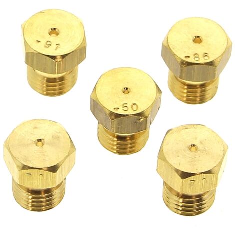 Scholtes – Injecteurs butane-propane pour cuisinières Ariston et Hotpoint – Buses compatibles Cp65sf8, Cp65sfa/ha, Cp756g – Matériaux résistants - c00145243