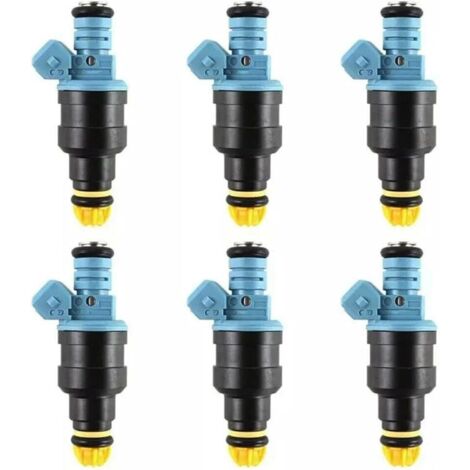 Injecteurs de 6 pièces Injecteur de Carburant de Voiture, pour BMW, pour 3, pour E30, pour E36 5, pour E34 8, pour E31 7, pour E32, pour E38Z1 0280150715 1734776