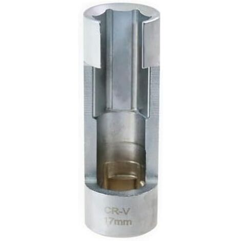 Injecteurs d'huile 17 mm/19 mm, conduites de carburant, ouverture hexagonale, douille démontage, capteurs gaz, clé à molette, outil d'atelier, démontage rapide l'huile - mm